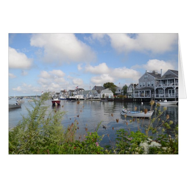 Old North Wharf Card (Vorderseite (Horizontal))