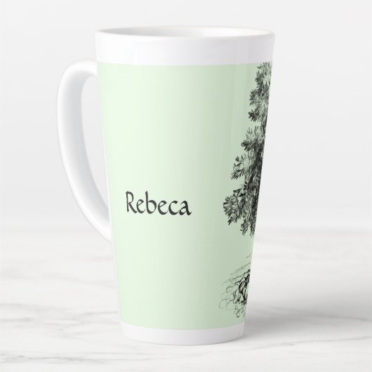 Old Olive Tree Coffee Tasse (Linke Ecke)