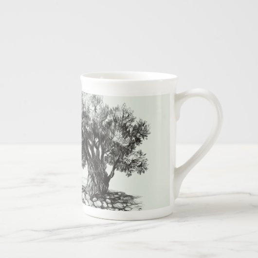 Old Olive Tree Coffee Tasse (Rechts)