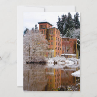 Old Olympia Brewhouse Grußkarte Feiertagskarte