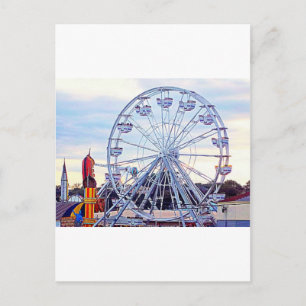 Old Orchard Beach Ferris Wheel New England Postkarte