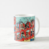 Old Orchard Beach Maine Mug Kaffeetasse (VorderseiteRechts)