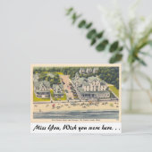 Old Orchard Beach, Maine Postkarte (Stehend Vorderseite)