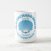 Old Orchard Beach (Muschel) Kaffeetasse (Mittel)