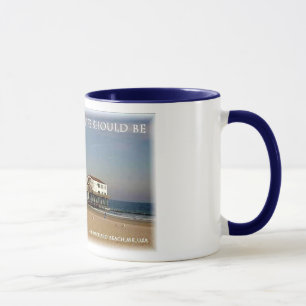 Old Orchard Beach Pier, Maine Tasse