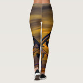 Old Orchard Beach Sunset Leggings (Rückseite)