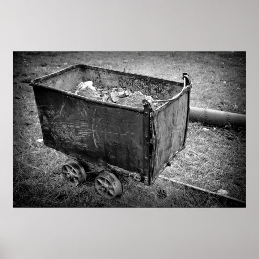 Old Ore Cart Poster (Vorne)