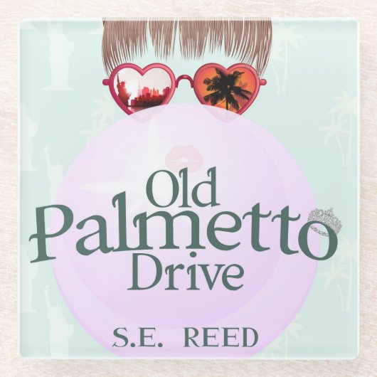 Old Palmette Drive Glasuntersetzer (Vorderseite)