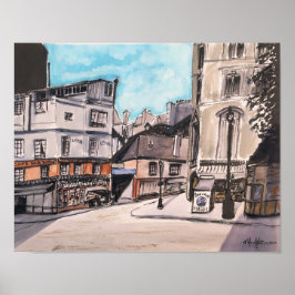 Old Paris Frankreich - Poster