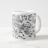 Old Paris Monuments Karte 1878 Seine Jumbo Tasse (Vorderseite Rechts)