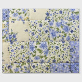 Old Patchwork Quilt Geschenkpapier (Flach)