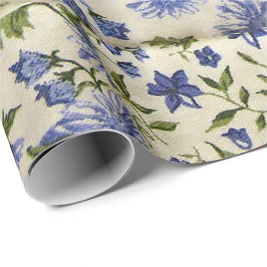 Old Patchwork Quilt Geschenkpapier (Rolleneckpunkt)