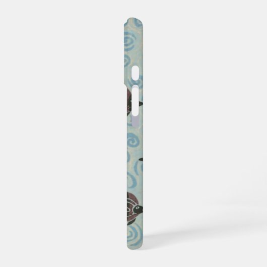 Old pattern　Patterns from the 1920s and 1930s iPhone 16 Hülle (Linke Seite)