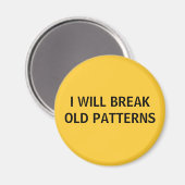 OLD PATTERNS - Magnet (Vorderseite/Rückseite)