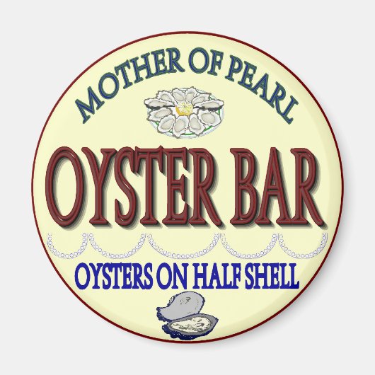 Old Pearl Oyster Bar Magnet (Vorne)