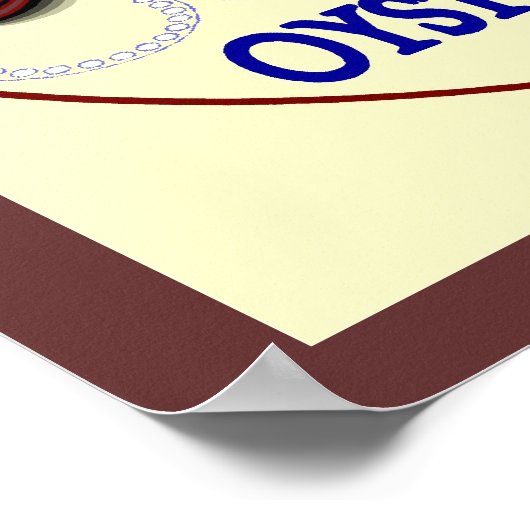 Old Pearl Oyster Bar Poster (Ecke)