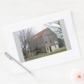 Old Pennsylvania Bank Barn Rechteckiger Aufkleber (Umschlag)