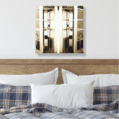 Old Phone Booths Fotograph Leinwanddruck (Insitu (Schlafzimmer))