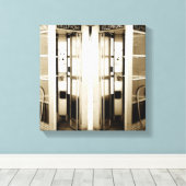 Old Phone Booths Fotograph Leinwanddruck (Insitu (Holzboden))