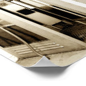 Old Phone Booths Fotograph Poster (Ecke)