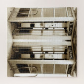 Old Phone Booths Fotograph Puzzle (Horizontal)