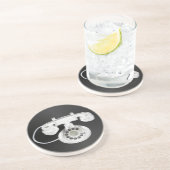 Old Phone Untersetzer (Seite)