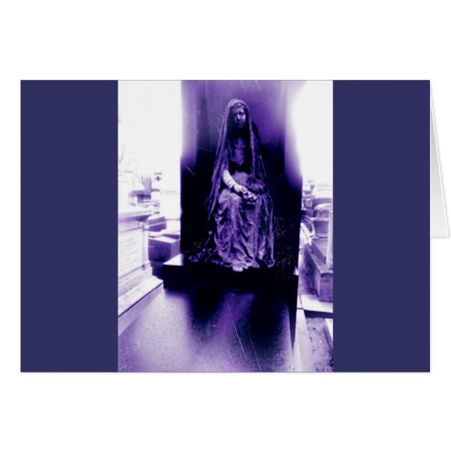 Old Photo Paris Cemetary (Vorderseite (Horizontal))