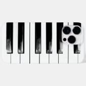 Old Piano Keys Funny Cool Case-Mate iPhone Hülle (Rückseite (Horizontal))