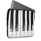 Old Piano Keys Funny Cool Laptopschutzhülle (Vorne Rechts)