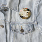 Old Pine Tree und White Phoenix von Ito Jakuchu Button (Beispiel)