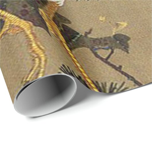 Old Pine Tree und White Phoenix von Ito Jakuchu Geschenkpapier (Rolleneckpunkt)