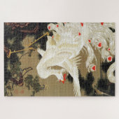 Old Pine Tree und White Phoenix von Ito Jakuchu Puzzle (Horizontal)
