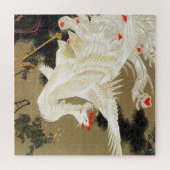 Old Pine Tree und White Phoenix von Ito Jakuchu Puzzle (Horizontal)