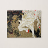 Old Pine Tree und White Phoenix von Ito Jakuchu Puzzle (Horizontal)