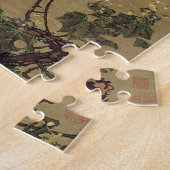 Old Pine Tree und White Phoenix von Ito Jakuchu Puzzle (Seite)