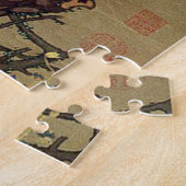 Old Pine Tree und White Phoenix von Ito Jakuchu Puzzle (Seite)