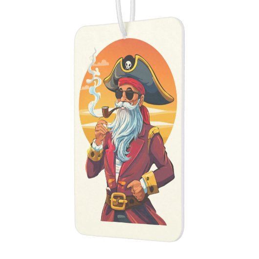 Old pirate captain autolufterfrischer (Links)