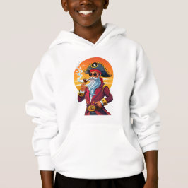 Old pirate captain hoodie