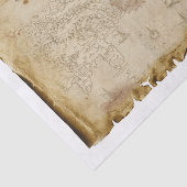 Old Pirate Map Schatztruhe Brustkompass Decoupage Seidenpapier (Ausschnitt)