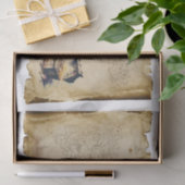 Old Pirate Map Schatztruhe Brustkompass Decoupage Seidenpapier (Geschenk)