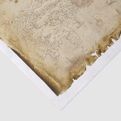 Old Pirate Map Skeletts Skelettfahne Flag Decoupag Seidenpapier (Ausschnitt)