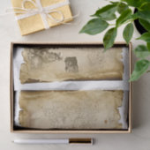 Old Pirate Map Skeletts Skelettfahne Flag Decoupag Seidenpapier (Geschenk)