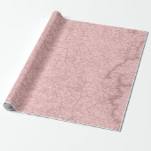 Old Plan Paris Mauve Lilac Blush Pink Royal Geschenkpapier (Ungerollt)