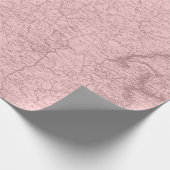 Old Plan Paris Mauve Lilac Blush Pink Royal Geschenkpapier (Ecke)