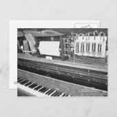 Old Player Piano Postkarte (Vorne/Hinten)