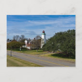 Old Point Comfort Lighthouse - Hampton, Virginia Postkarte (Vorderseite)