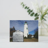 Old Point Comfort Lighthouse - Hampton, Virginia Postkarte (Stehend Vorderseite)