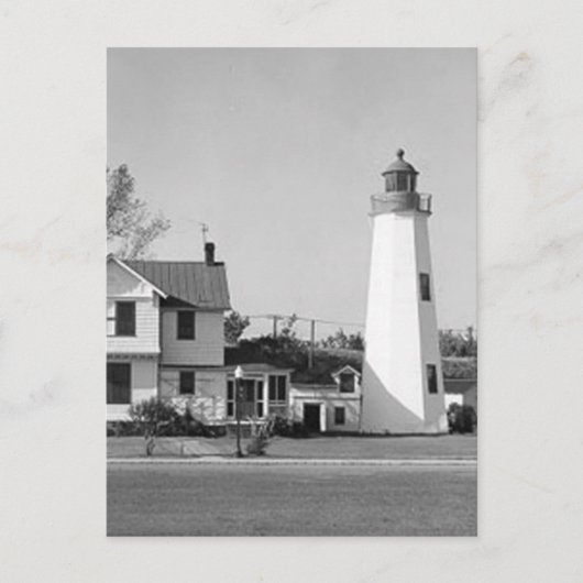 Old Point Comfort Lighthouse Postkarte (Vorderseite)