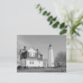 Old Point Comfort Lighthouse Postkarte (Stehend Vorderseite)