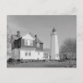 Old Point Comfort Lighthouse Postkarte (Vorderseite)
